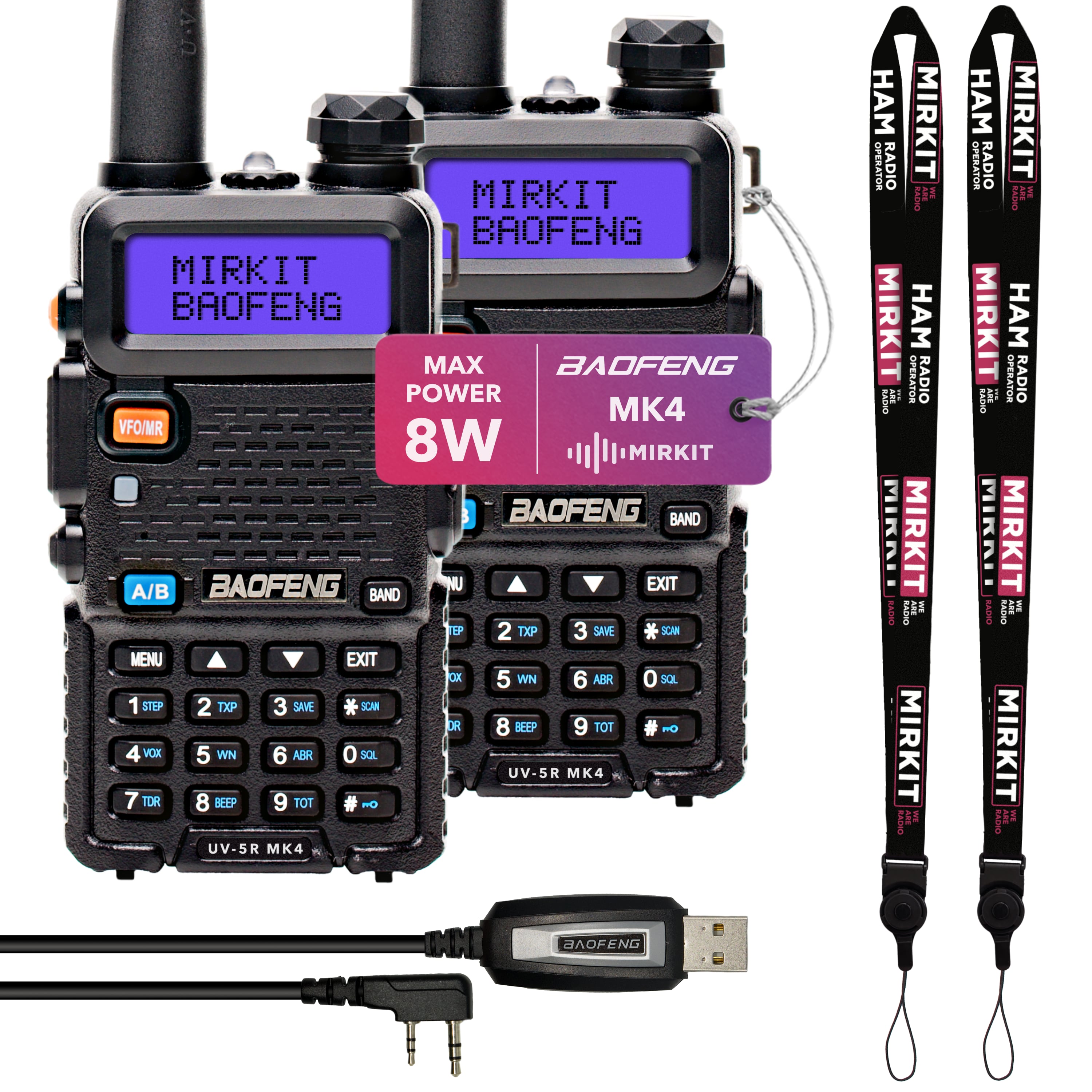 Купить рацию Baofeng UV-5R 8 Вт в Одессе, Киеве, Харькове по лучшей цене