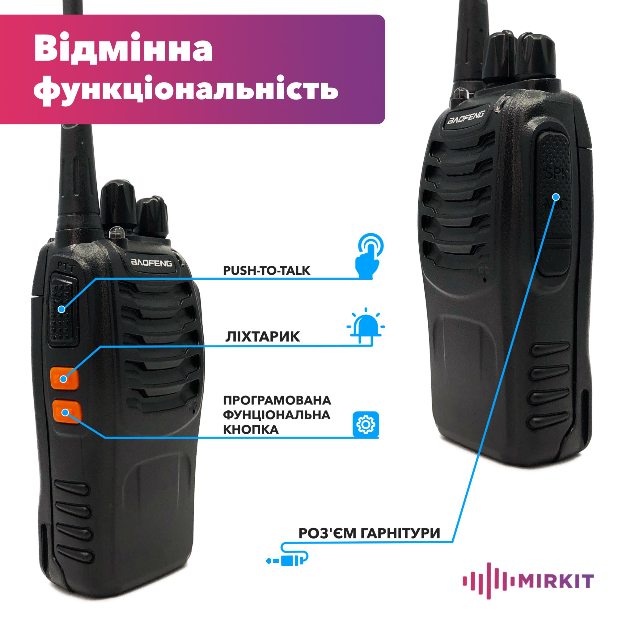 Купить рацию Baofeng BF-888S в Одессе, Киеве, Харькове по лучшей цене