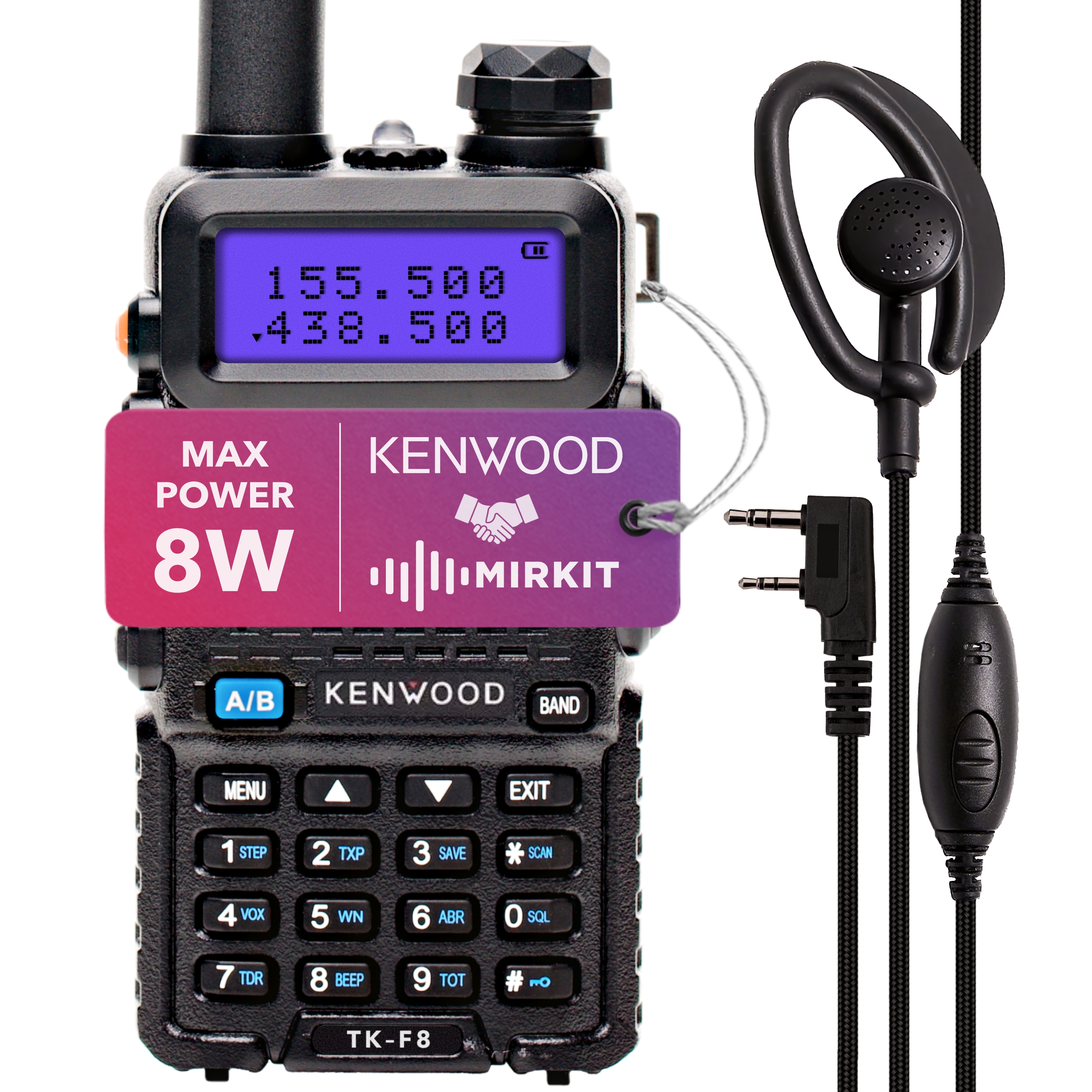 Рация Kenwood TK-F8 DB Turbo (3000 МАч) — Купить В Киеве И Украине.
