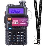Рация Baofeng UV-5R MK2 5W, Li-ion 1800 мАч UHF/VHF + Ремешок для рации Mirkit