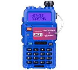 Рация Baofeng UV-5R 5W, Li-ion 1800 мАч UHF/VHF, Синий