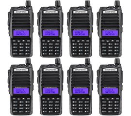 Комплект из 8 восьми Раций Baofeng UV-82 8 Ватт