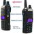 Комплект Рація Baofeng UV-82 8W 2 шт + Гарнітура + Акумуляторна батарея Baofeng BL-8 3800 мАч 2 шт + Ремінець на шию [CLONE]