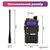 Рація Baofeng UV-5R MK4 комплект 2 шт., UHF/VHF, 8 Вт, 1800 мАг + Кабель для програмування + Ремінець на шию