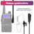 Гарнитура 2-х проводная LUITON K10703 Earpiece для раций Baofeng / Kenwood с разъемом 2-pin