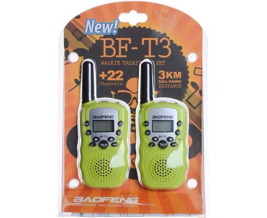 Комплект из двух раций Baofeng BF-T3 UHF green