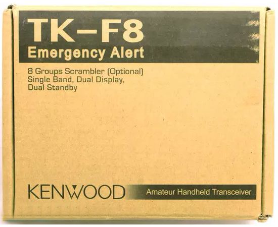 Рация Kenwood TK-F8 dual band + Гарнитура 1 проводная EMC 5
