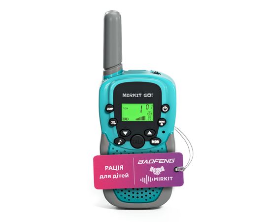 Портативна радіостанція Baofeng BF-T3 блакитна, UHF, 3 Вт
