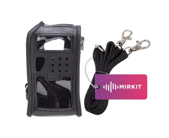 Чехол мягкий из кожзама для рации Baofeng UV-5R черный