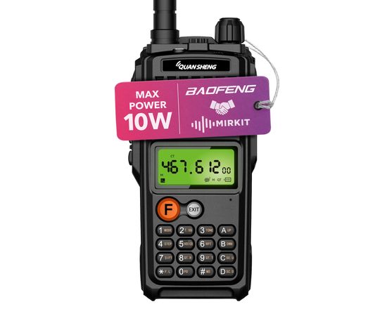 Рація Quansheng TG-K10AT UVF 10w, 4000 mah
