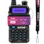 Трехдиапазонная рация Baofeng UV-5R MK3X, VHF, 1.25M, UHF, 5Вт, 2100 мАч Li-ion + ремешок для рации Mirkit